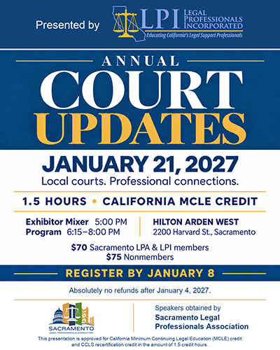 Annual Court Updates – January 21, 2027